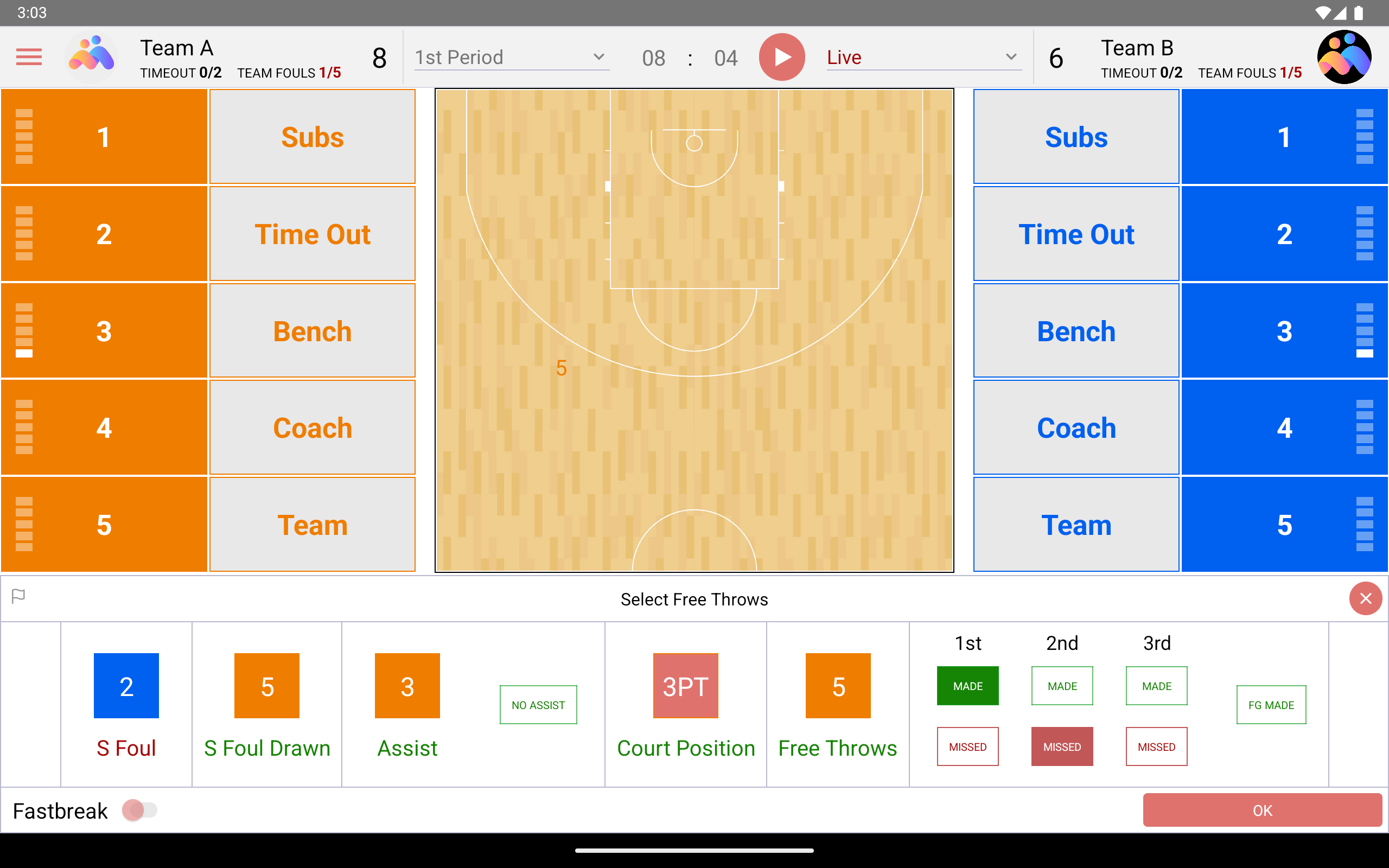 Intuitive Stats Tracking