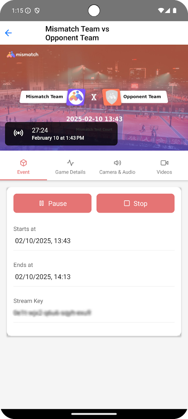 Settings and controls